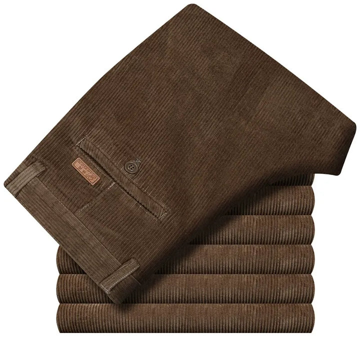 Dunford Wijde Pijpen Corduroy Broek