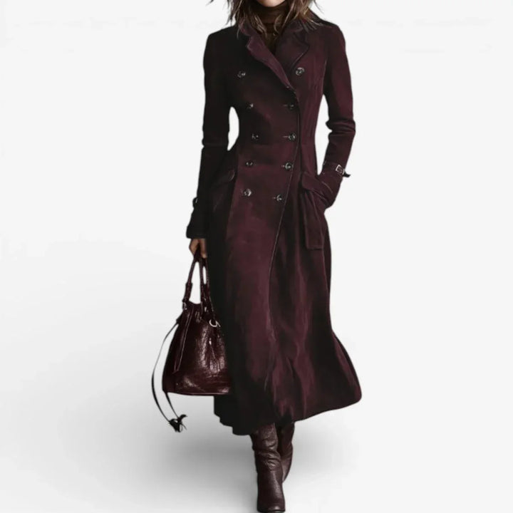 Ingeborg | Dubbelzijdige Lange Statement Trenchcoat