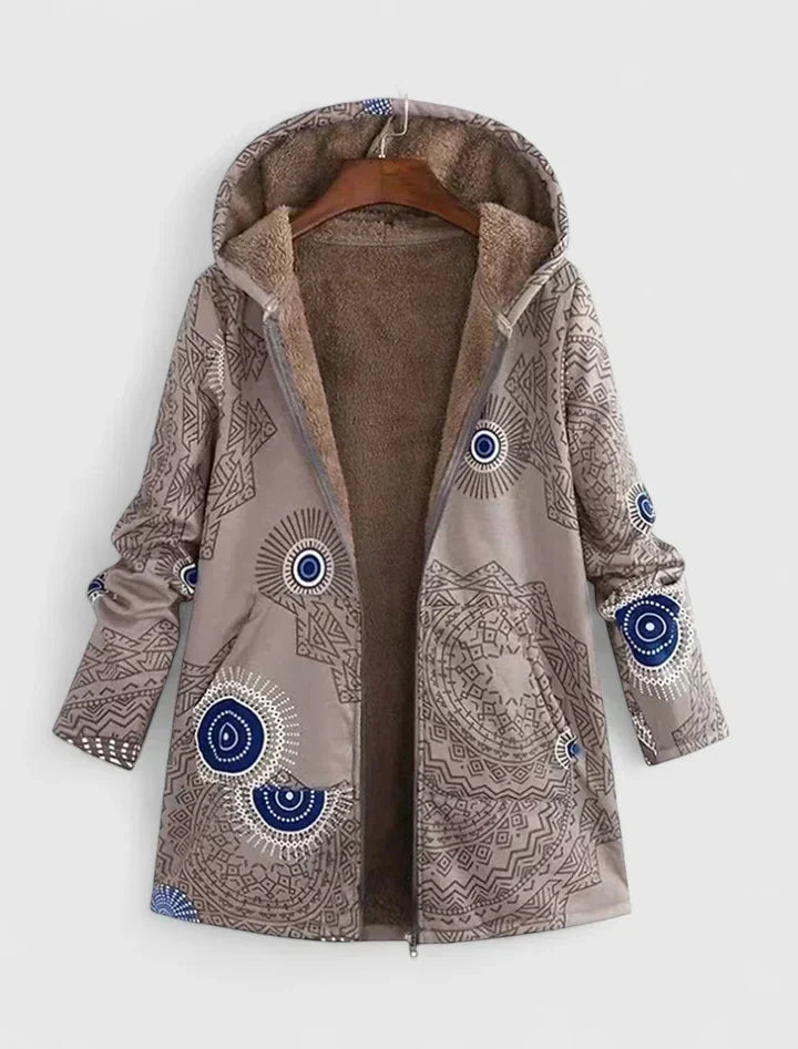 JEMIMAH – GEZELLIGE HOODED RITSJACK