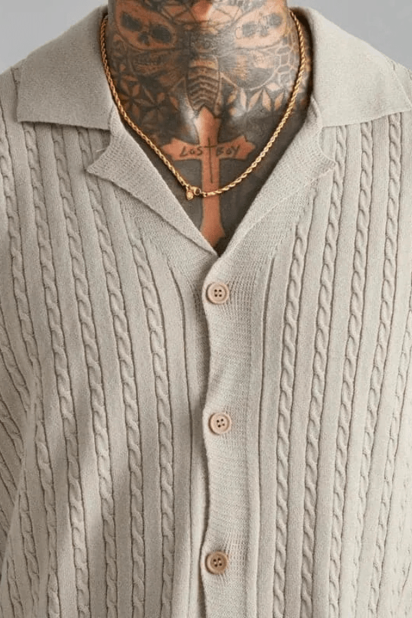 Jacquard Top Dames Ronde Hals Zomer Casual