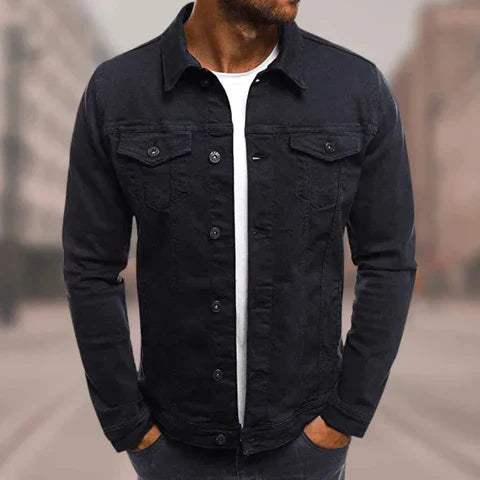 Heren - blouse - overshirt - Klassiek - Knoopsluiting, Praktische zakken - Geschikt voor Elke Gelegenheid