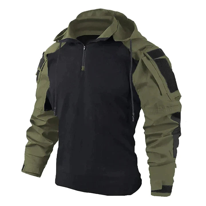 Jasper | Tactische herenpullover met capuchon