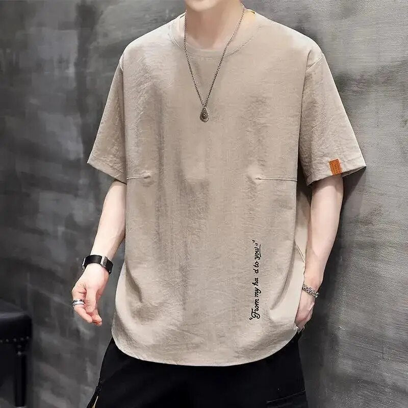 Joost | Casual T-shirts met ronde nek