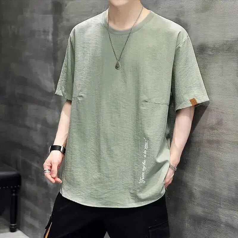 Joost | Casual T-shirts met ronde nek