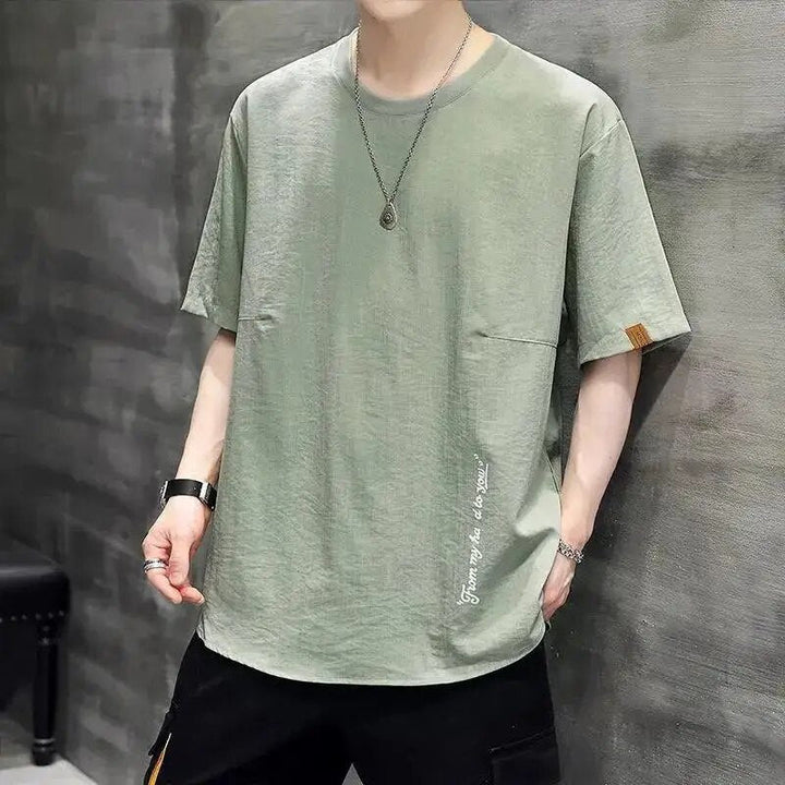 Joost | Casual T-shirts met ronde nek