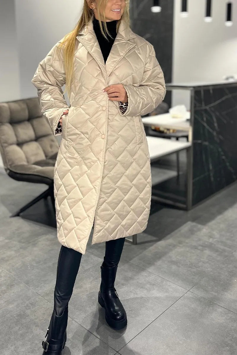 FRANCINE – DE CHIQUE QUILTED LANGE JAS
