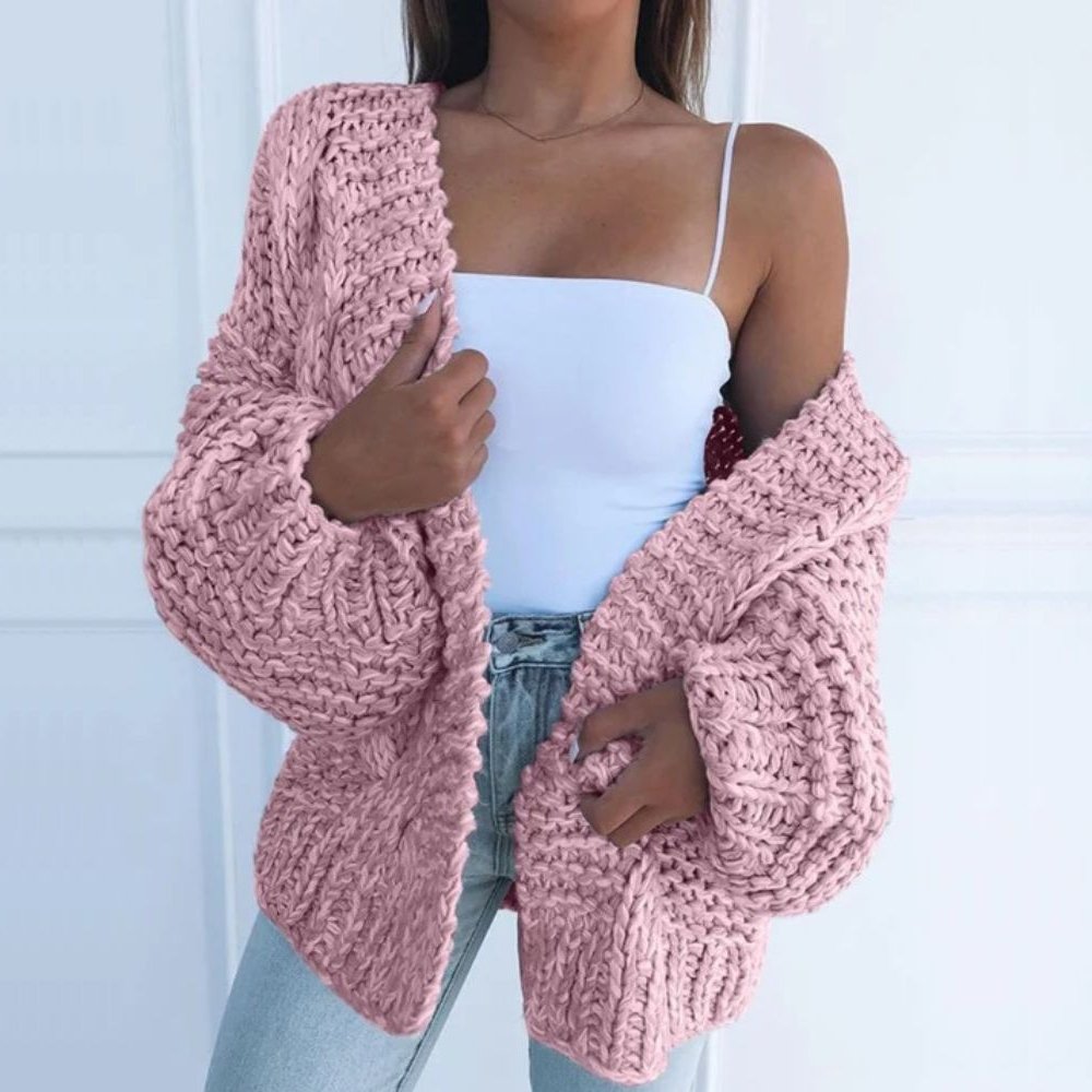 Cecily | Chunky Gebreide Cardigan