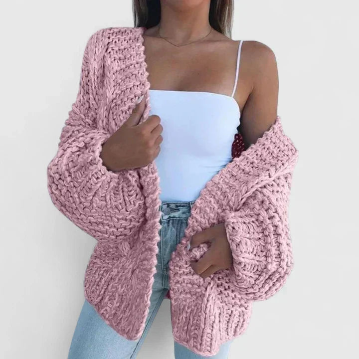 Cecily | Chunky Gebreide Cardigan
