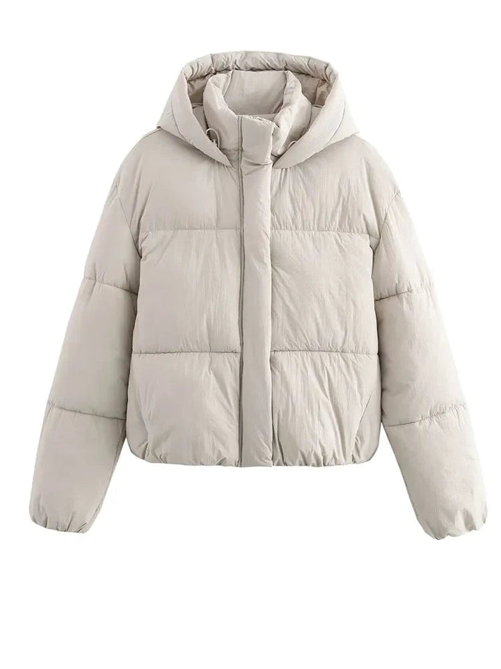 Kira | Oversized Zip-Up Statement Puffer Jast