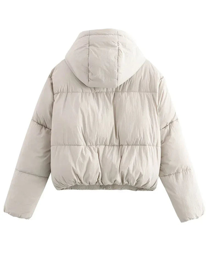 Kira | Oversized Zip-Up Statement Puffer Jast