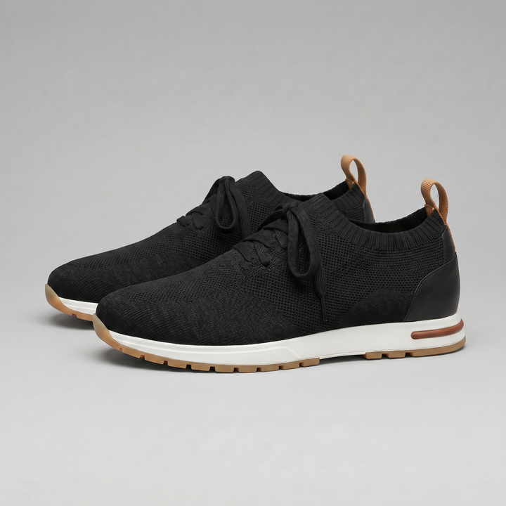 Knit Sock Lace-Up Trainers Heren Casual
