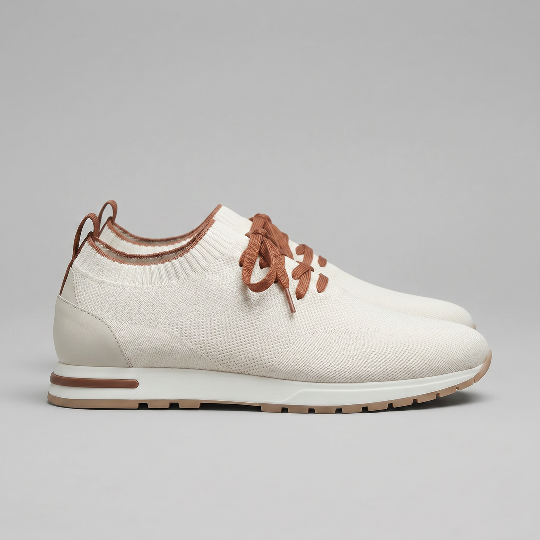 Knit Sock Lace-Up Trainers Heren Casual