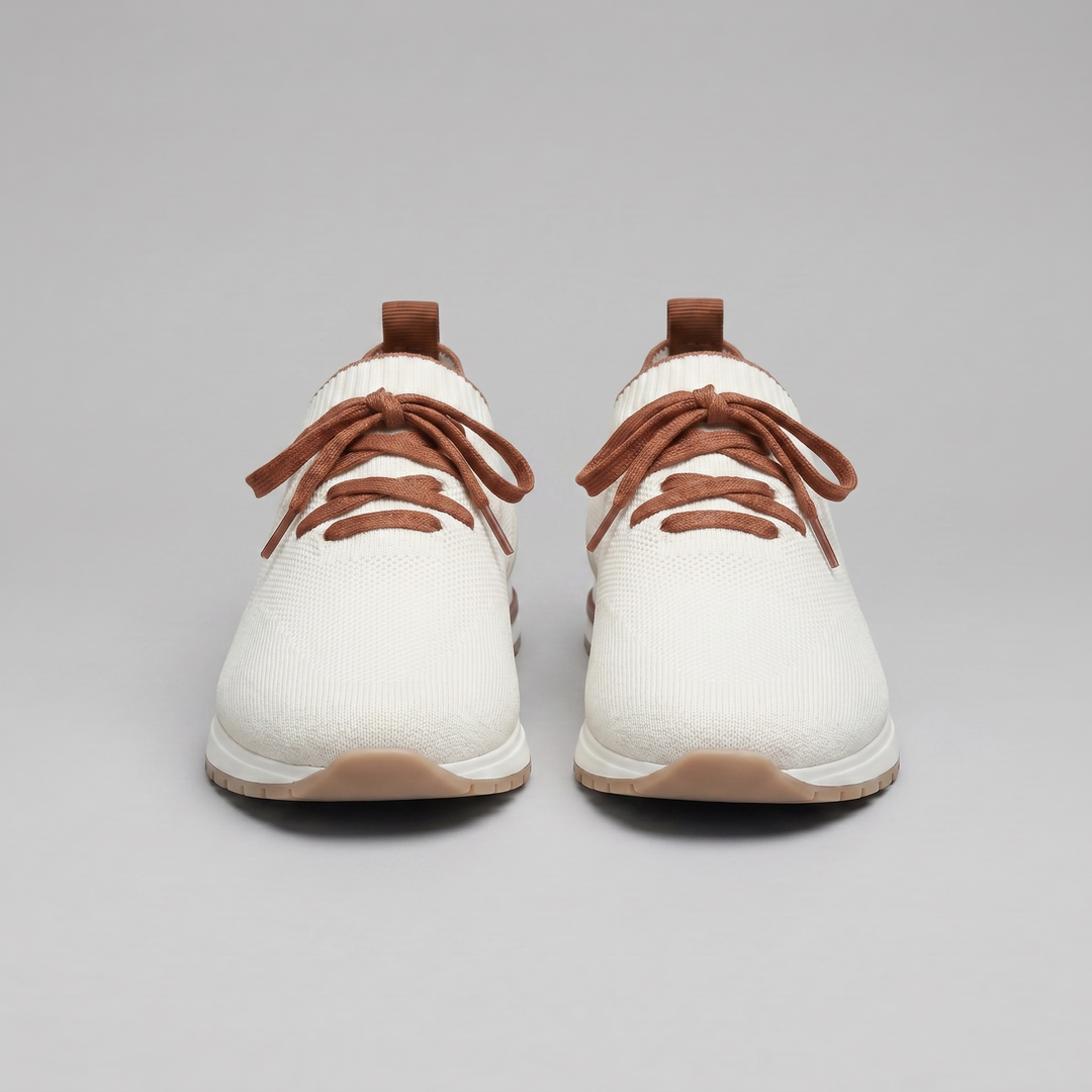 Knit Sock Lace-Up Trainers Heren Casual