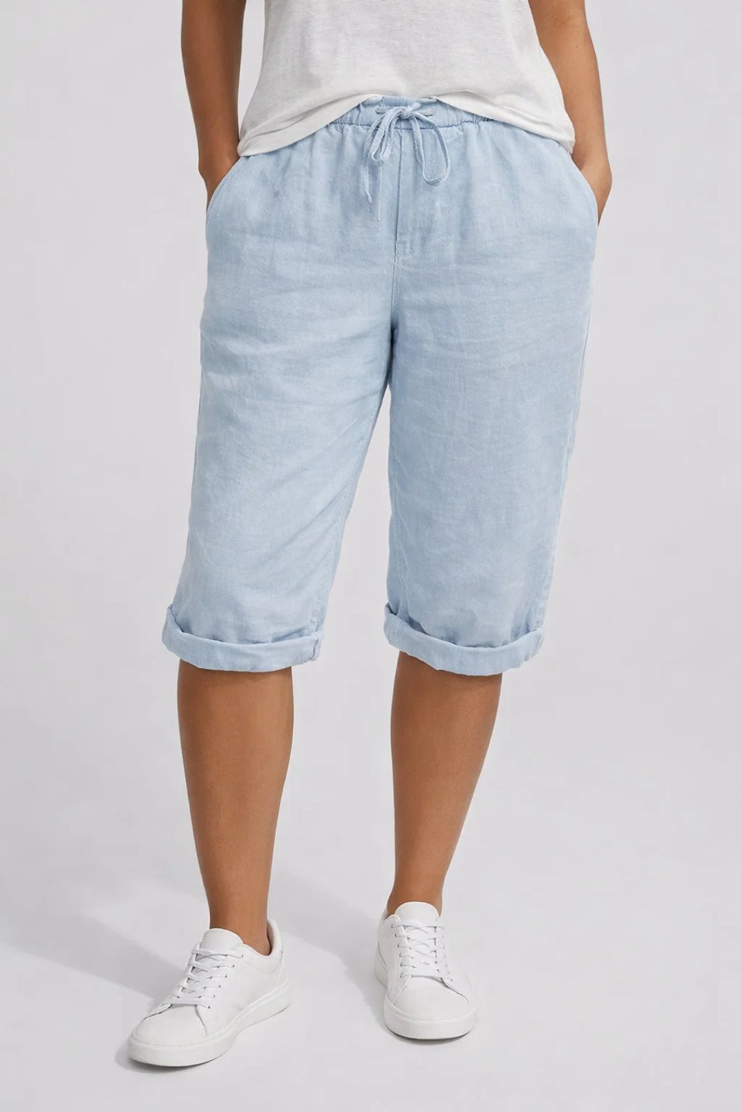 Korte Broek Dames Wijde Pasvorm Elastische Taille Zomer