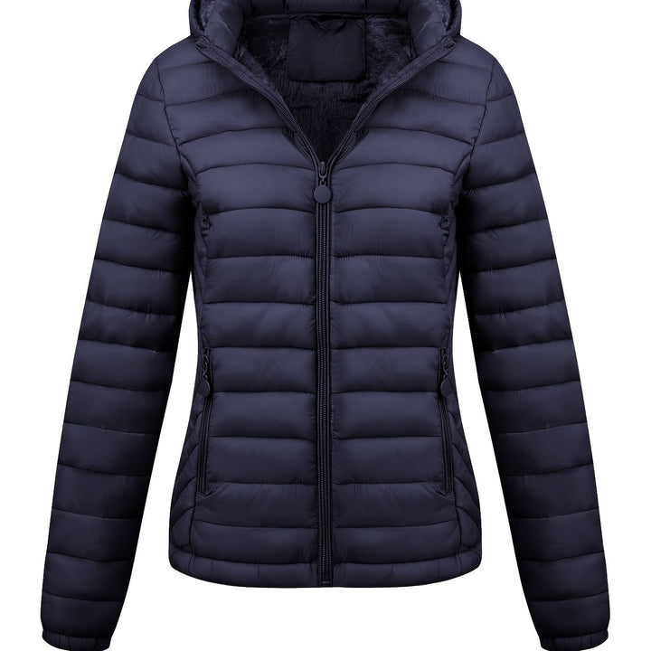 Lara | Gewatteerde hoodie jas