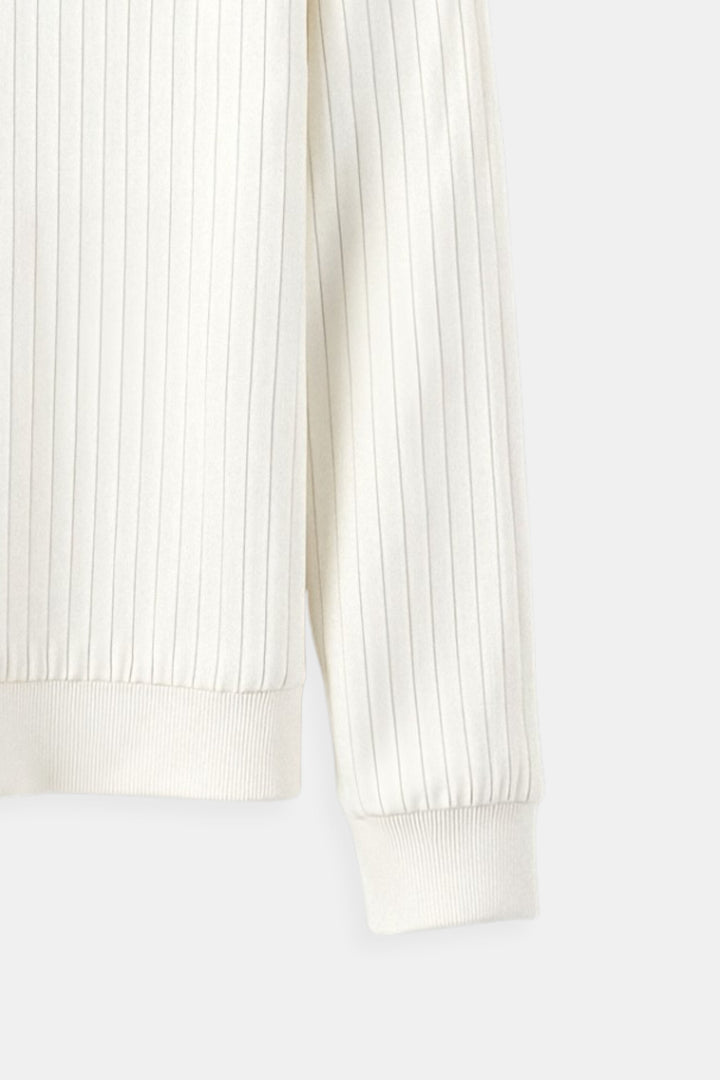 Liam | Ribbels gebreide heren longsleeve trui