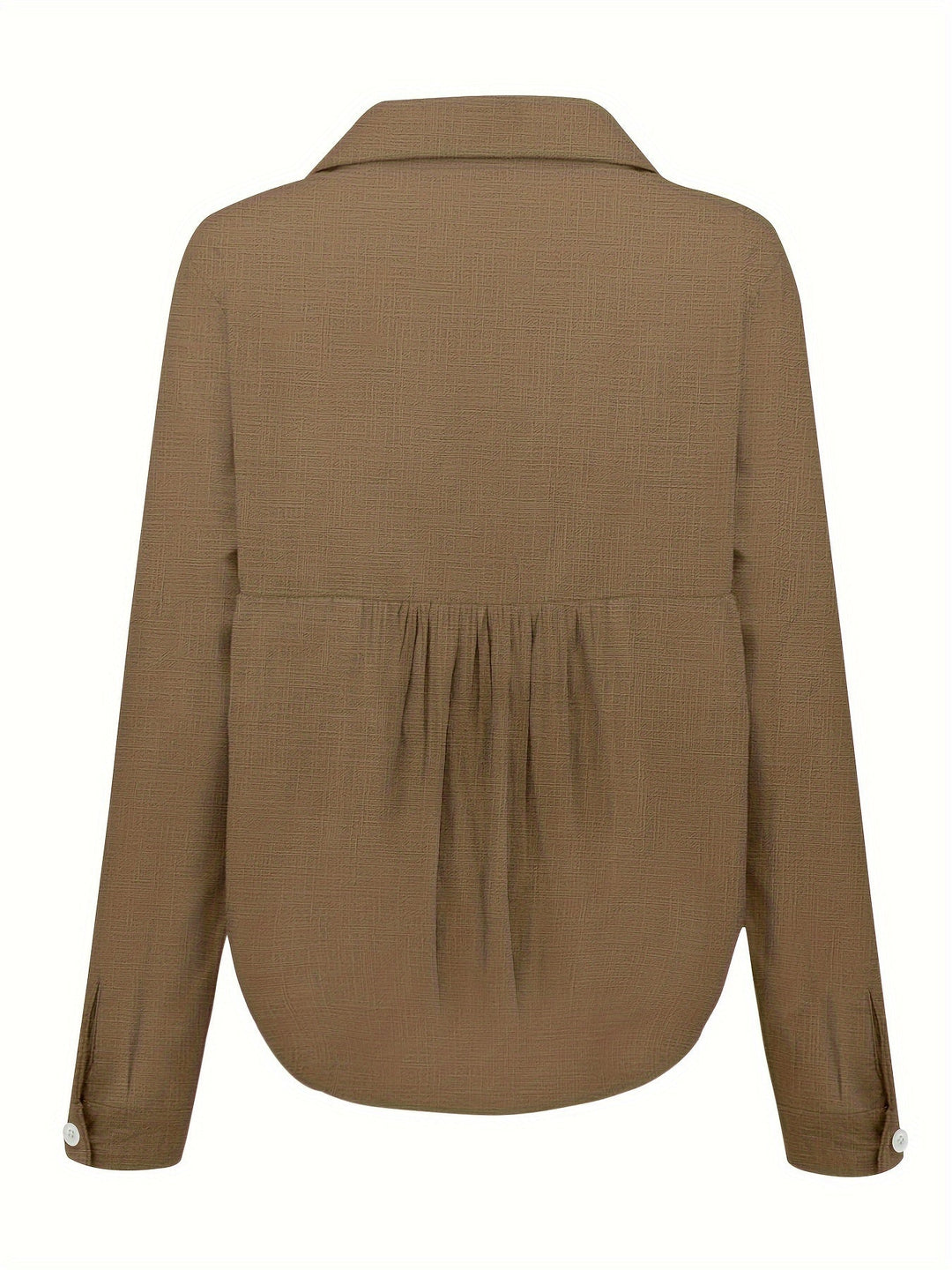 Lotte | Casual linnen overhemd met lange mouwen