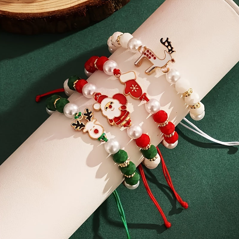 Lotte | Feestelijke boho armbandenset