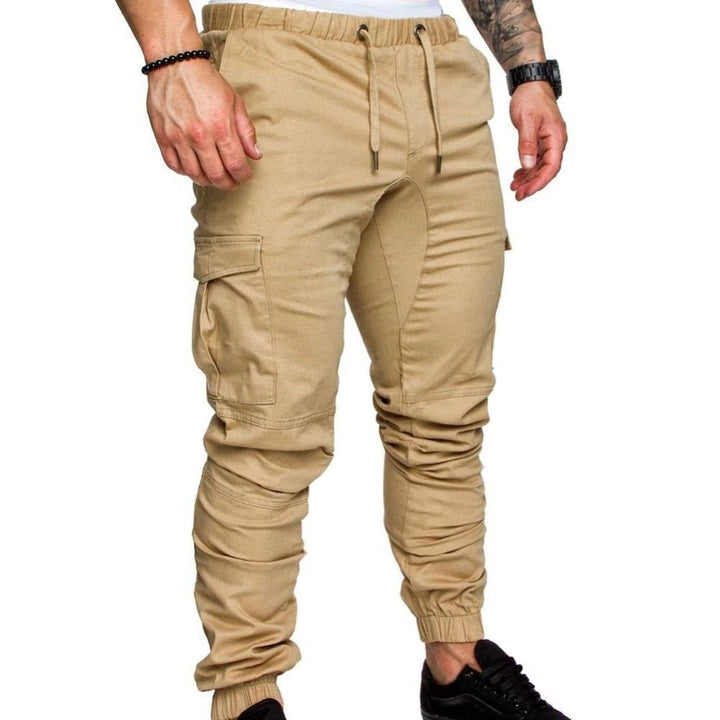 Lucas | Heren cargo broek met elastiek