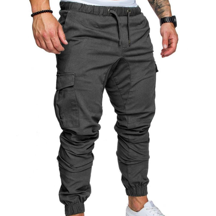 Lucas | Heren cargo broek met elastiek
