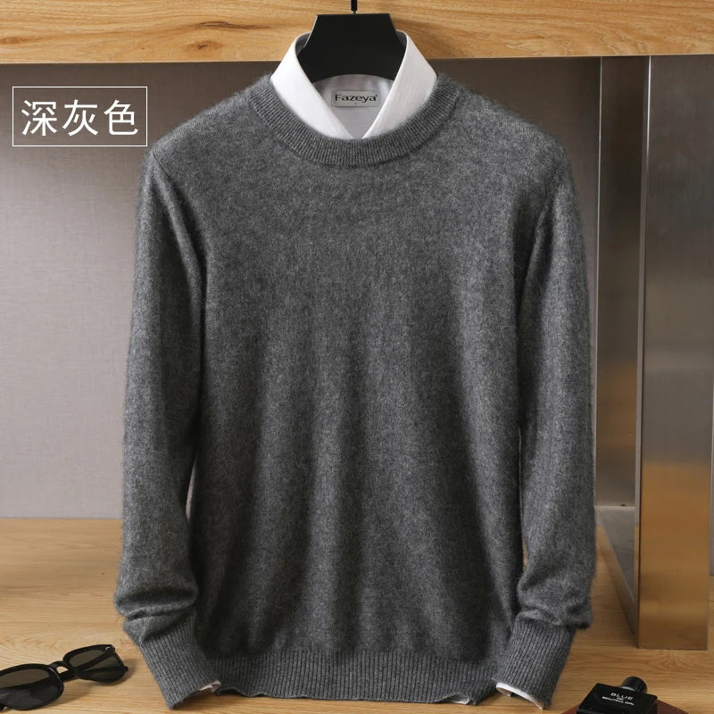 Lyra Kasjmier O-Hals Trui | 100% Pure Japanse Brei