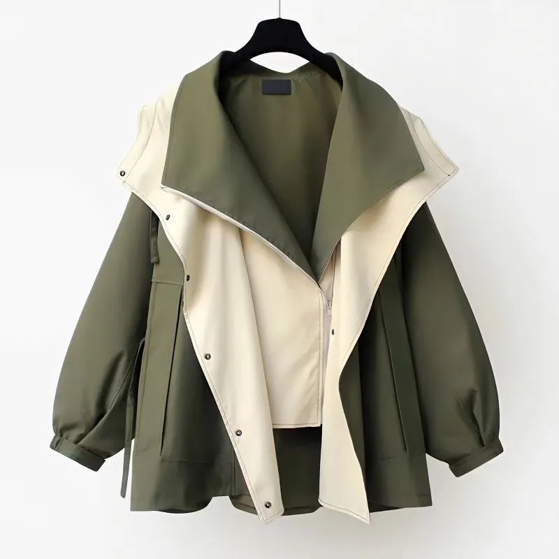 Margaux | Gewatteerde Overized Elegante Trenchcoat