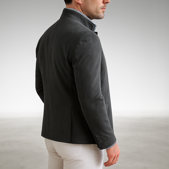 Adrian | Casual Moderne Knop Cardigan