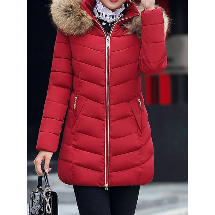 Gwendolyn | Gewatteerde Winterparka met Capuchon
