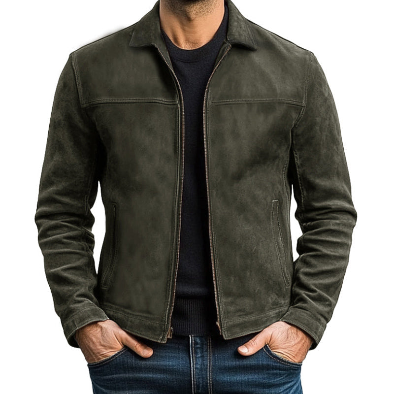 Heren Zip Front Lange Mouwen Jast