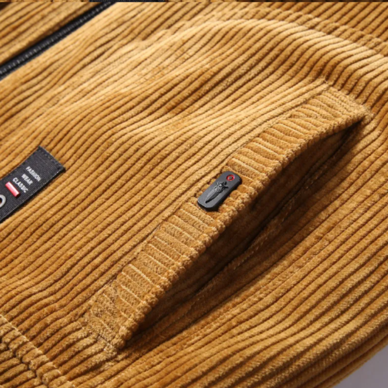 Heren Corduroy Bomberjack - Warme Winterstijl