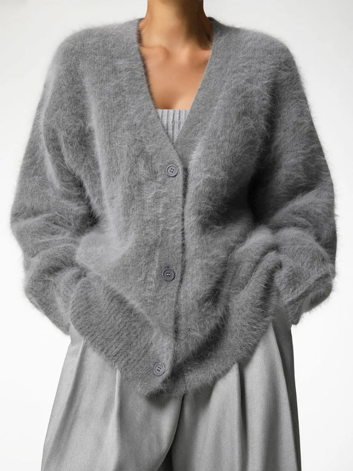 Mila | Zacht fluffy dames vest