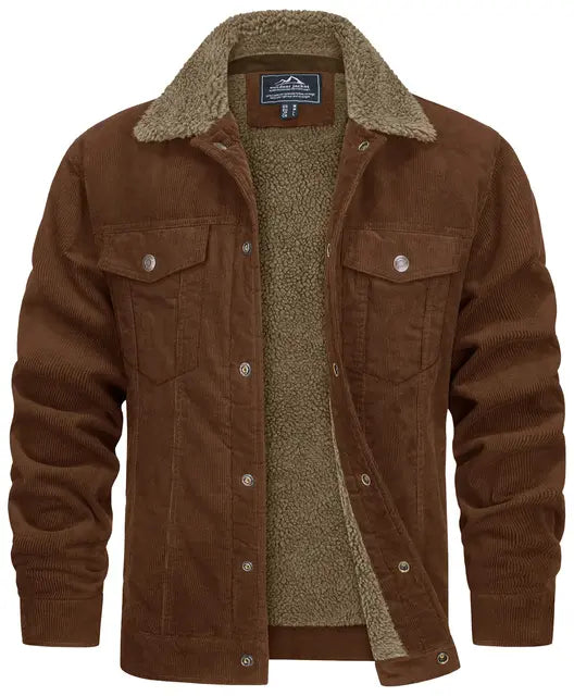 Moderne Corduroy Jas voor Ultiem Comfort
