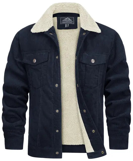Moderne Corduroy Jas voor Ultiem Comfort