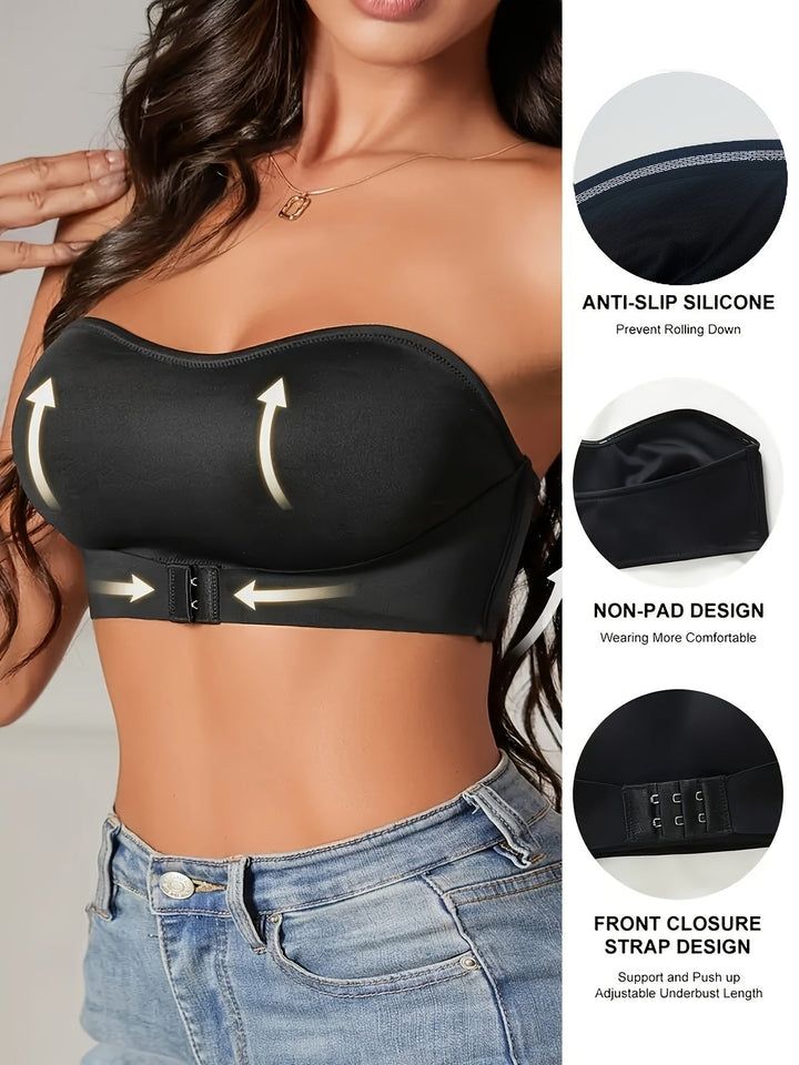 Naomi | Sportieve naadloze antislip bandeau bh