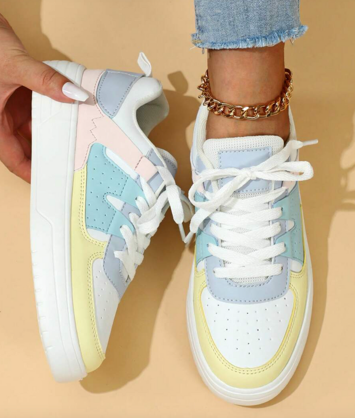 Trendy Dames Sneakers Met Comfortabele Pasvorm Voor Elke Dag