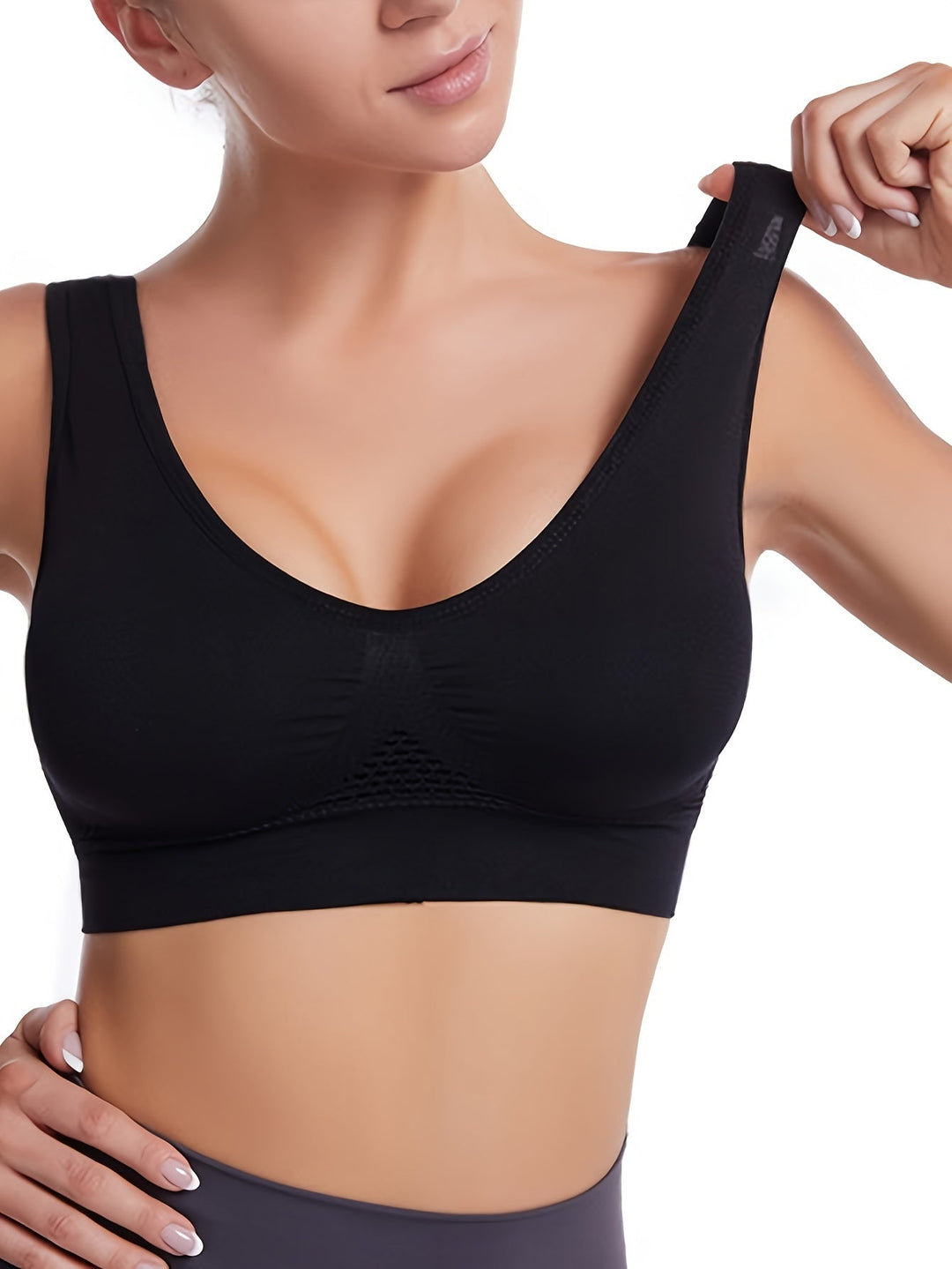 Nina | Ademend sportbeha met ingebouwde pads