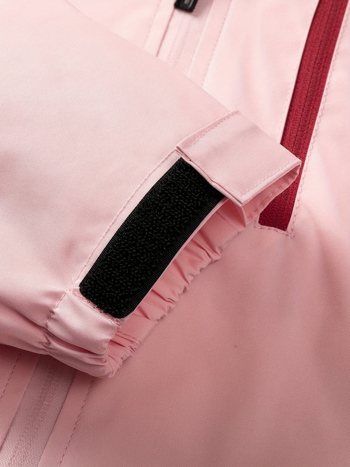 Nina | Sportieve dames outdoorjas met capuchon en ritszakken