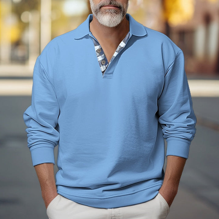 Griffin | Polo-Kraag Sweatshirt