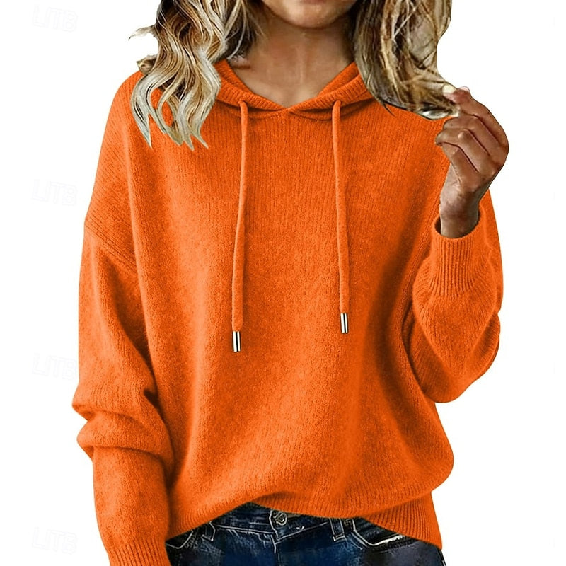 Delphine | Relaxed Hoodie Breisweater