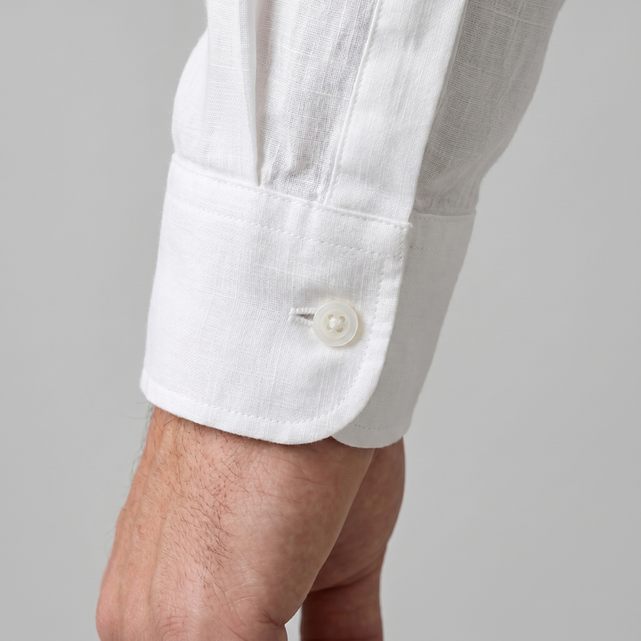 Overhemd Heren Oversized Lange Mouwen Casual