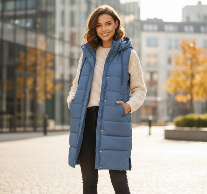 Van Dal | Dames Lange Gequiltte Puffer Vest
