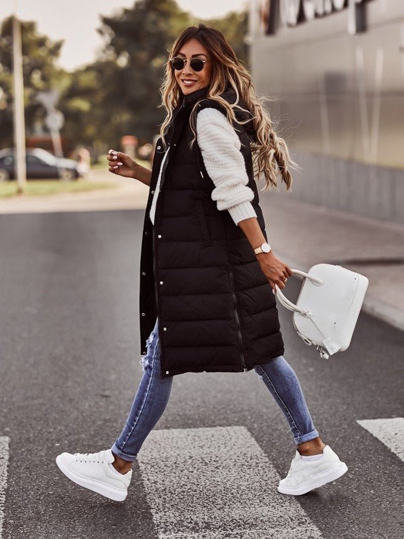 Van Dal | Dames Lange Gequiltte Puffer Vest