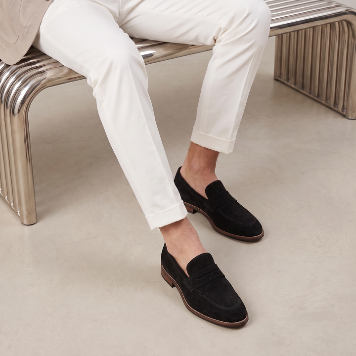 Penny Loafers Heren Slip-On Klassiek Casual