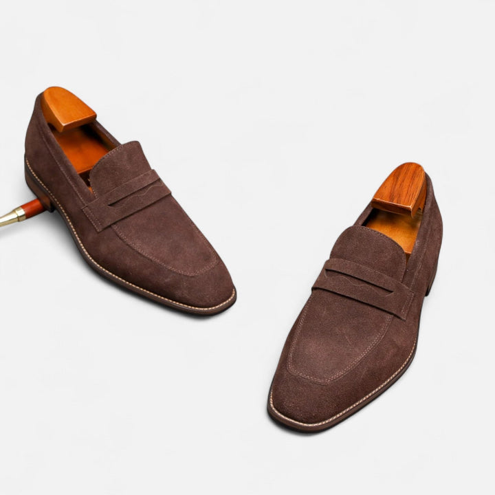 Penny Loafers Heren Slip-On Klassiek Casual