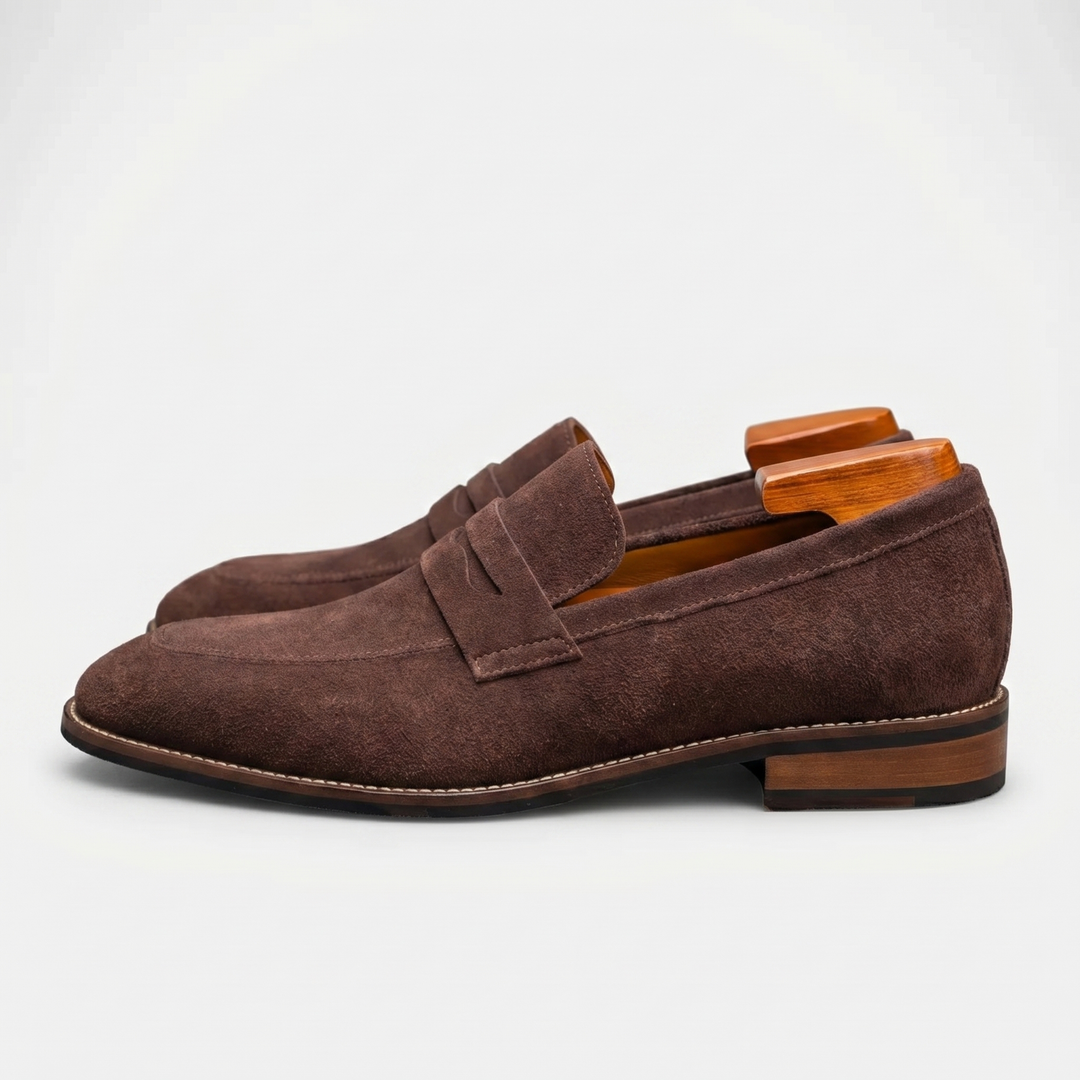 Penny Loafers Heren Slip-On Klassiek Casual