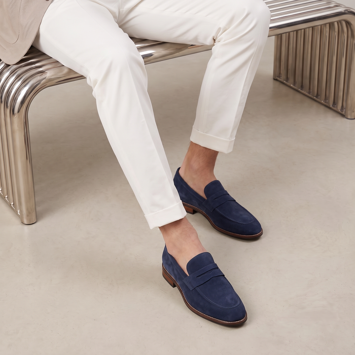 Penny Loafers Heren Slip-On Klassiek Casual