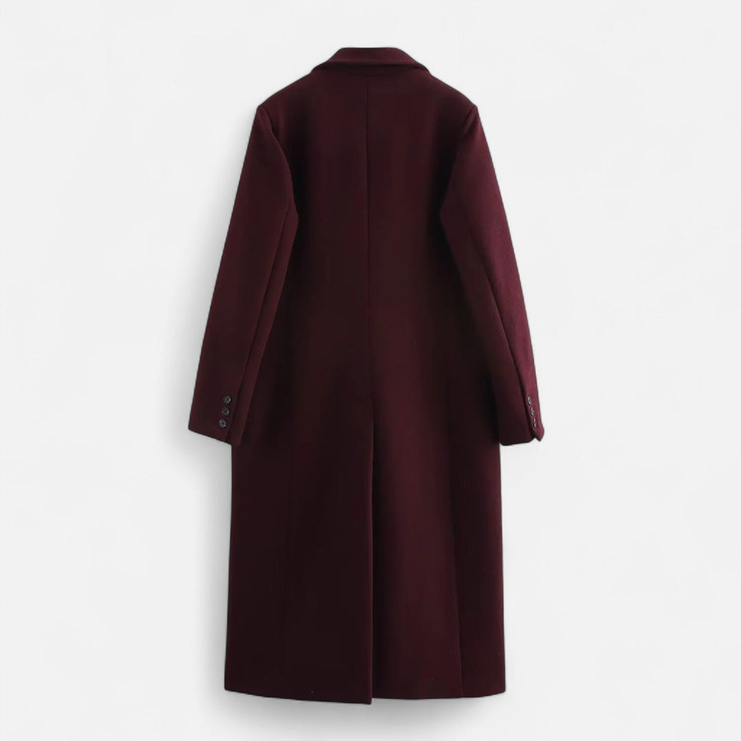 Cordelia | Notch-Lapel Dubbelzijdige Tijdloze Trenchcoat