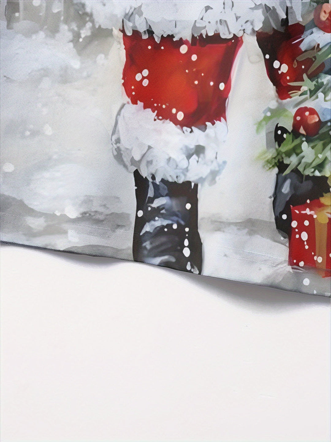 Piet | Casual lange mouw polo met kerstprint