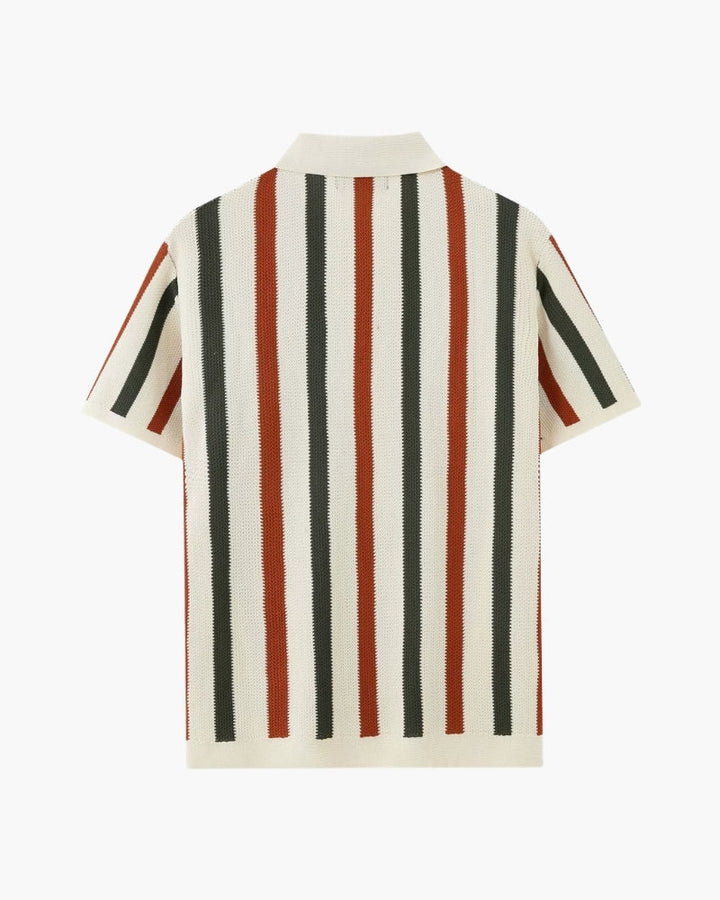 Polo Heren Gestreept Korte Mouwen Casual Zomer