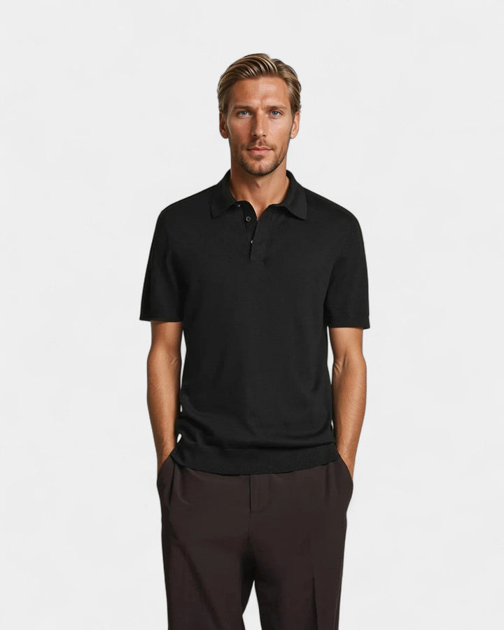 Polo Shirt Heren Korte Mouwen Klassieke Kraag Casual